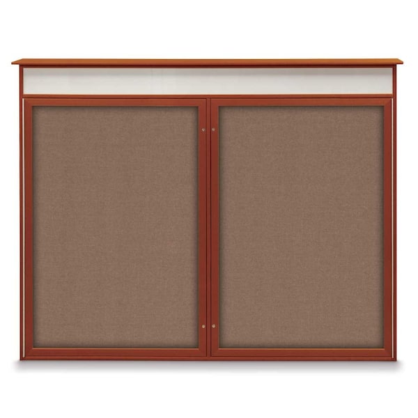 Single Door Enclosed Indoor Letterboard